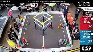 Utah Regionals : Division 1 - Final #1-2 - 2131H & 2054V vs 2131V & 98548C - Auton + Driver
