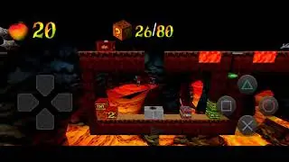 Custom Crash BiT Level - Burned Lava by: @kracken8132