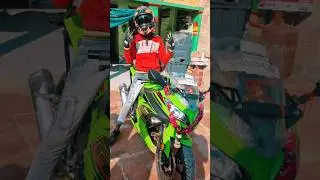 New Kawasaki Ninja 300 😍 First Look #ytshorts #trending #vlog #shortvideo #viralvideo #viral #ninja