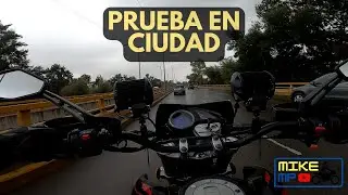 Prueba de MENAJO en CIUDAD A la CROSSMAX 250 PRO + TOP SPEED
