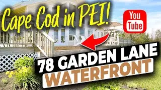 (SOLD) Cape Cod feel in Prince Edward Island | Waterfront Home/Cottage | 78 Garden Lane | Donaldston