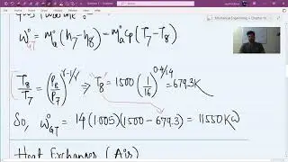 Combined Gas and Steam Turbine Numerical