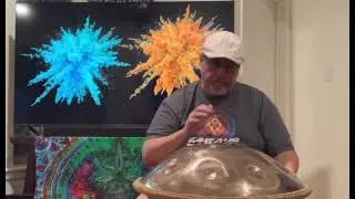 Handpan jam to AI inspired backing track &rdquo;Swap Meet&rdquo;✨👊🤩👍🛸