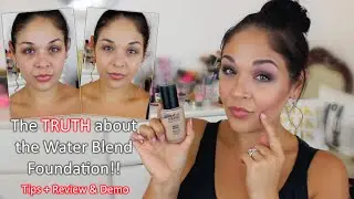 MUFE Water blend Foundation | Tips + Tricks | Review & Demo