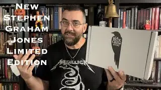 Stephen Graham Jones -The Babysitter Lives- Black Crow Books Limited Edition Unboxing Haunted House