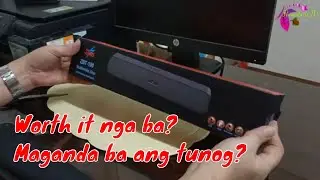 ZEUS ZSB-100 MULTI MEDIA SOUNDBAR WIRELESS BLUETOOTH 5.0 SPEAKER WITH FM UNBOXING AND REVIEW