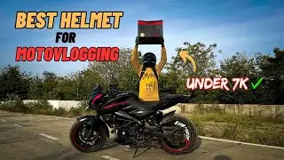 Best Budget Helmet For Motovlogging✅| Under 7k🔥|@who_fkn_pd
