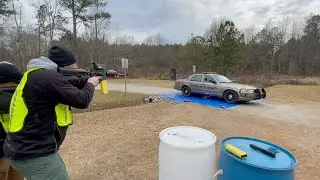 PepperBall Glass Breaker Projectile Deployment
