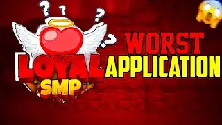 this APPLICATION'S can join LOYAL SMP 🤯 | @BulkyStar