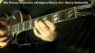 My Funny Valentine (Rodgers/Hart) Arr. Barry Galbraith