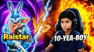 RAISTAR vs 10 YEAR OLD BOY 😱 | Unbelievable 1 Tap Challenge! 🔥 - Garena Free Fire