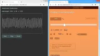 WebSocket осциллограф на базе ESP8266