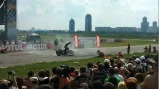 АвтоЭкзотика 2011, Дрифт на Harley Davidson