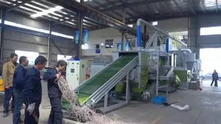 Cable recycling machine / copper wire separator / crusher shredder by Optima Technology OTD500