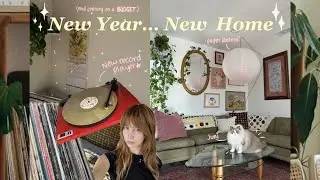 Home update | turntable setup, thrifting, mcm & danish