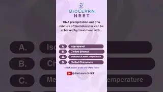 NEET MCQs Daily | BioLearn-NEET #neet2025 #neetdailypractice  #neetbiologymcqs