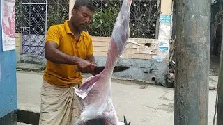 Amazing Goat Cutting & Meat Cutting || Clean & Fast Process in Bangladesh
