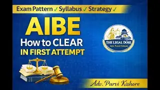 How to Clear AIBE in First Attempt||Exam Pattern Syllabus & Strategy|All you need to know about AIBE