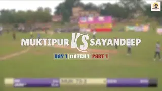 Muktipur Vs Sayandeep Hotel | 1st Match | Part 1 | Sukjora Cricket Tournament | #cricket #tournament