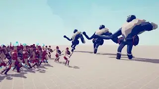 ICE GIANT vs ALL UNITS &ndash; Impossible Army Battle Ragdoll Chaos