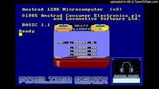 Space Harrier Soundtrack - High Score Theme - Amstrad CPC 6128 - Pixelizer REMIX
