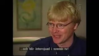 Harvey Williams interview, FIELD MICE Sarah Records CLUB 8 swedish TV Musikbyrån SVT 1, 24 Nov 1999