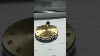 Servicing hands and dial of Rolex oyster perpetual, Rolex 3135, hand and dial removal Rolex original