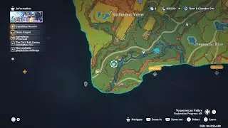 1st Embercore Flower acquired Southwest of Sulfurous Veins | Genshin Impact PS5