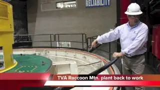TVA's Raccoon Mountain Pumped Storage Plant back in business