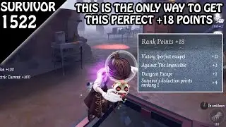 Perfect 18 Points Rank gameplay - Survivor Rank #1522 (Identity v)