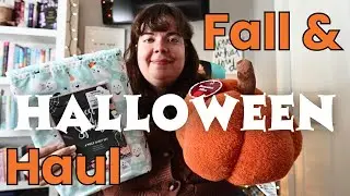 Cozy Fall & Halloween Haul 2025 🍂🕯️👻🎃 Aldi, Dollar Tree, TJ Maxx, Amazon, Hobby Lobby, Aerie, Target