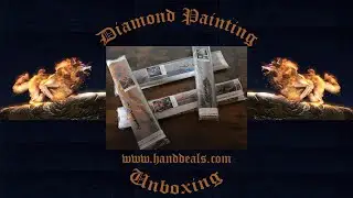 💎 Diamond Painting Unboxing ; Handdeals (March. 2024), Large soft canvas, AB Diamond Painting,