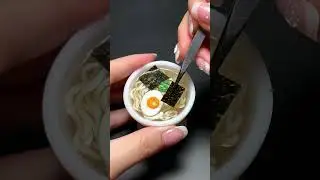 Making a Teeny Tiny Ramen Bowl 🍜 So Satisfying!
