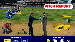 WCC3 pitch report teaser ll Pitch Report in World cricket championship 3 ll