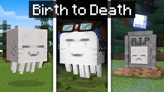 The BIRTH to DEATH of a Minecraft Happy Ghast!