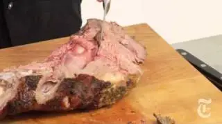 Magazine: How to Carve a Lamb in Three Cuts - nytimes.com/video