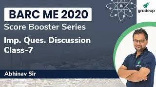 Imp. Question Discussion Part-1 | BARC 2020 | Strength of Materials | Abhinav Sir | Gradeup