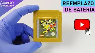 Pokemon Gold: Nueva batería, paso a paso / Gameboy / 4K
