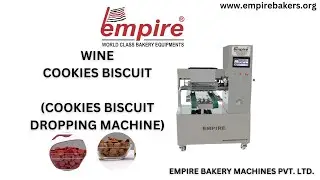WINE COOKIES| SMALL SIZE COOKIES| COOKIES DROPPING MACHINE|#bakerybusiness #viralvideo #cookies