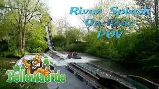 River Splash OnRide HD 1080p Bellewaerde Park