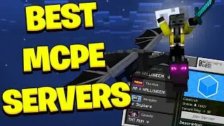 Top 5 Servers For MCPE! SkyBlock, Factions, Prisons, Minigames (Minecraft Bedrock Edition)