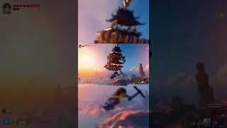 Flying The Palace Tower in Lego Fortnite!! #legofornite #legofortnite #shorts #fortnite