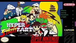 All Street Fighter 2 character themes in Super Mario Kart soundfont