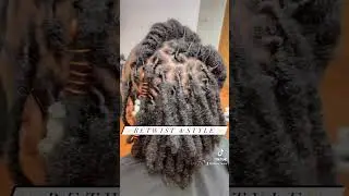Loc Style for Medium Length Locs