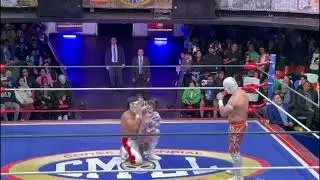 Místico reconoce la labor de Bandido luego de la batalla estelar en la Arena Coliseo