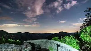 Wisemans View Milky Way Timelapse