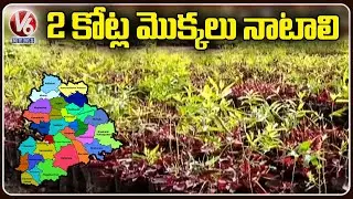 GHMC Plans To Plant 2 Crore Plants Under  Haritha Haram | Hyderabad | V6 News