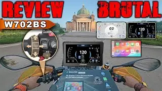 Para BMW: CARPLAY Carpuride W702BS. Tudo sobre esse novo LAN&Ccedil;AMENTO que vai revolucionar sua moto!