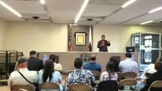 CA-38 delegate Justin Valero