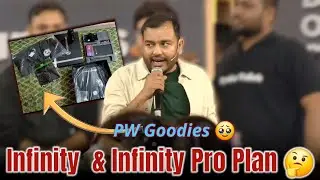 Physics Wallah Infinity Plan | PW Infinity Pro Vs Infinity Batch | Pw Goodies In Infinity Plan 💯